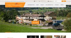 Desktop Screenshot of casa-immanuel.ch
